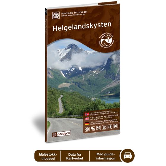 Forside av Helgelandskysten kart