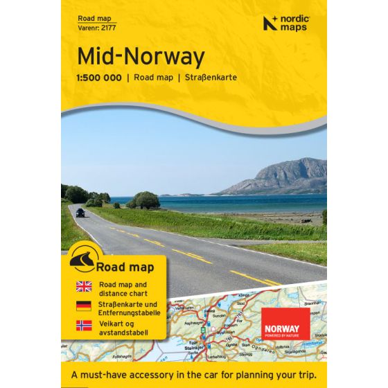 Veikart Midt-Norge Veikart