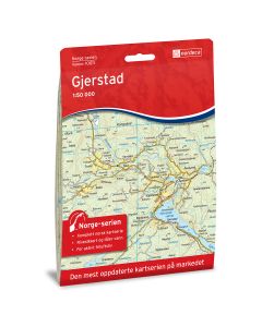 Forside av Gjerstad kart