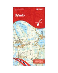 Forside av Bømlo kart