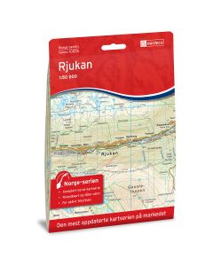 Forside av Rjukan kart