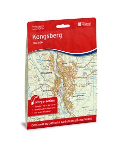 Forside av Kongsberg kart
