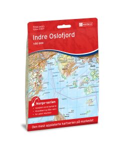 Forside av Indre Oslofjord kart