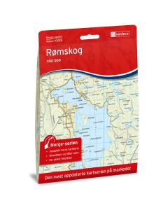 Forside av Rømskog kart