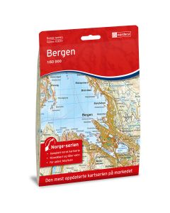 Forside av Bergen kart