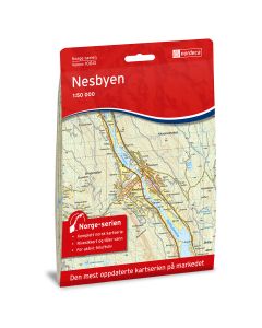 Forside av Nesbyen kart