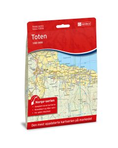 Forside av Toten kart
