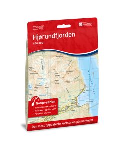 Forside av Hjørundfjorden kart