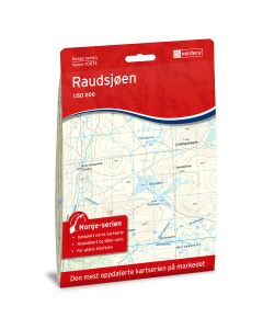 Forside av Raudsjøen kart