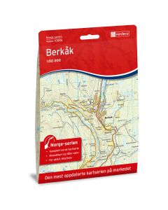 Forside av Berkåk kart