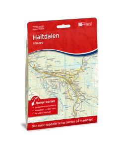 Forside av Haltdalen kart