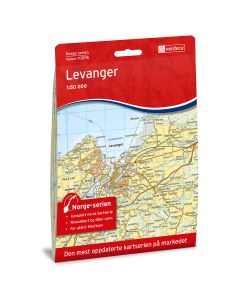 Forside av Levanger kart