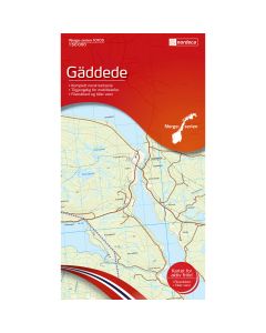 Forside av Gäddede kart