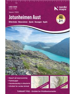 Turkart Pro Jotunheimen Aust 1:50 000