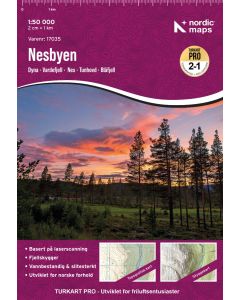 Turkart Pro Nesbyen 1:50 000