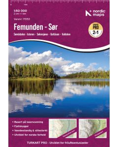 Turkart Pro Femunden Sør 1:50 000