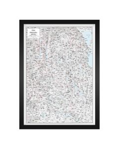 Veggkart Oslo Østmark