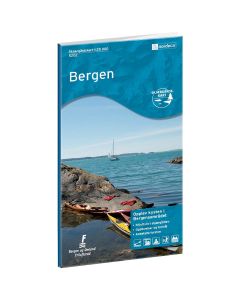Forside av Skjærgårdskart Bergen kart