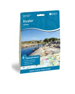 Forside av Skjærgårdskart Hvaler kart