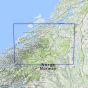 Dekningsområdet The Atlantic Coast /  Dovrefjell 1:250 000 kartet